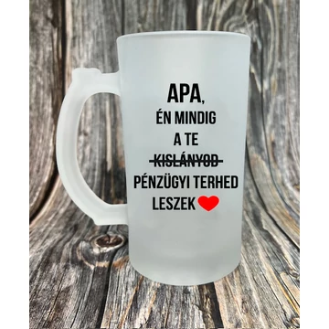 Apa, én mindig... korsó