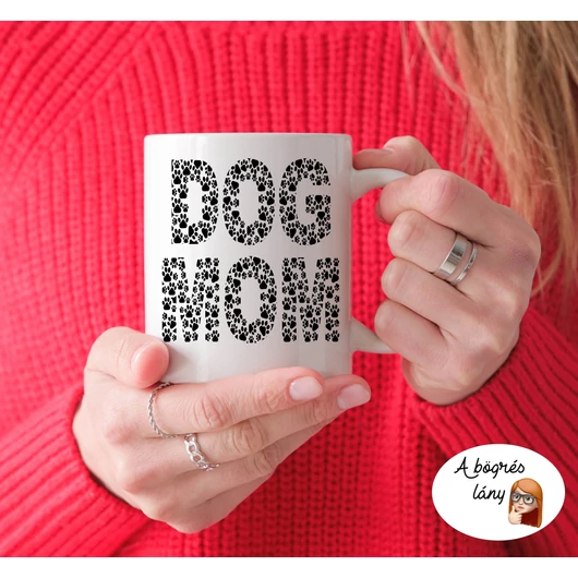 DOG MOM bögre