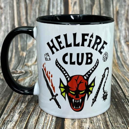 Hellfire Club bögre - fekete belsővel
