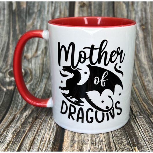 Mother of dragons bögre - többféle színben
