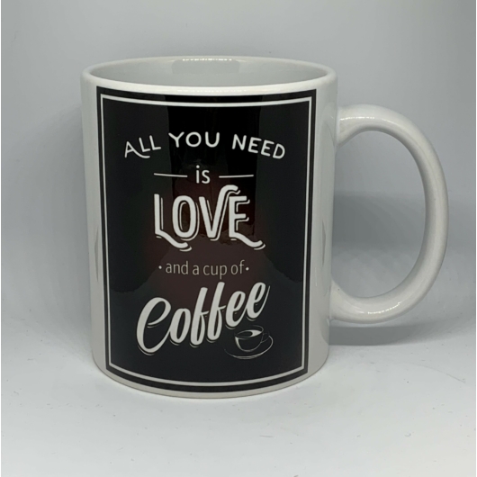 All you need is a cup of coffee bögre