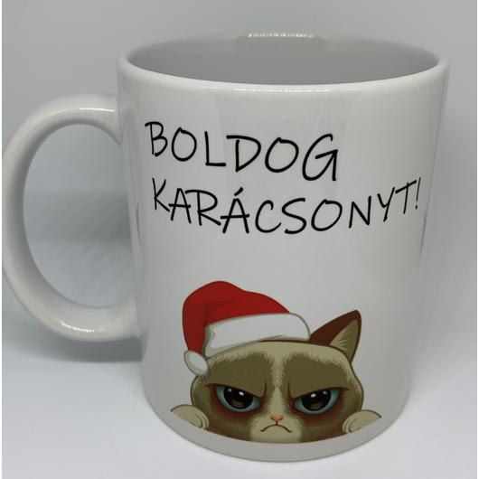 Grumpy karácsony bögre