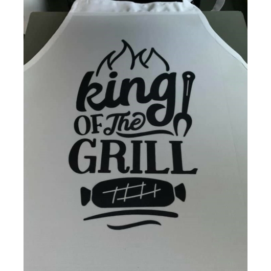 King of the grill kötény