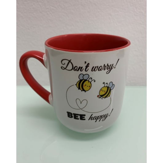 Don't worry! BEE happy! csésze
