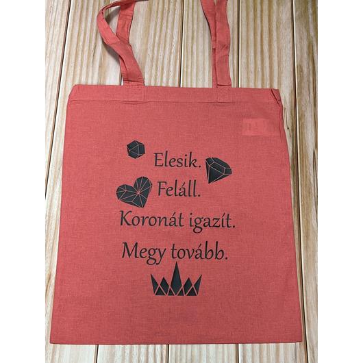 Koronát igazít táska - Korall