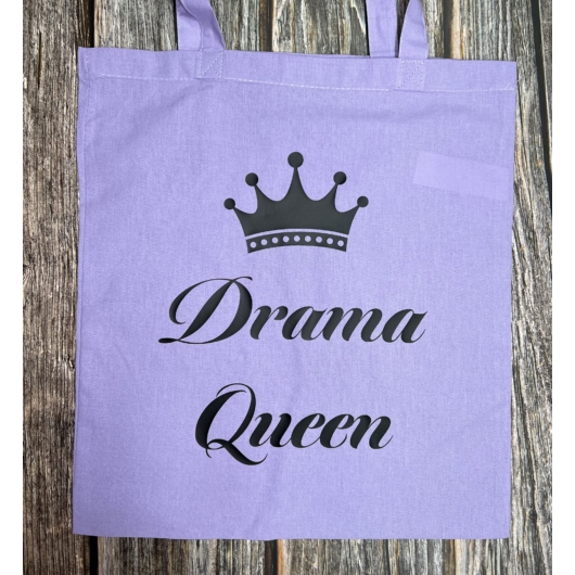 Drama Queen vászontáska - többféle színben