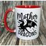 Kép 1/6 - Mother of dragons bögre - többféle színben
