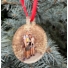 Kép 1/2 - Fényképes akril karácsonyfadísz - 8 cm